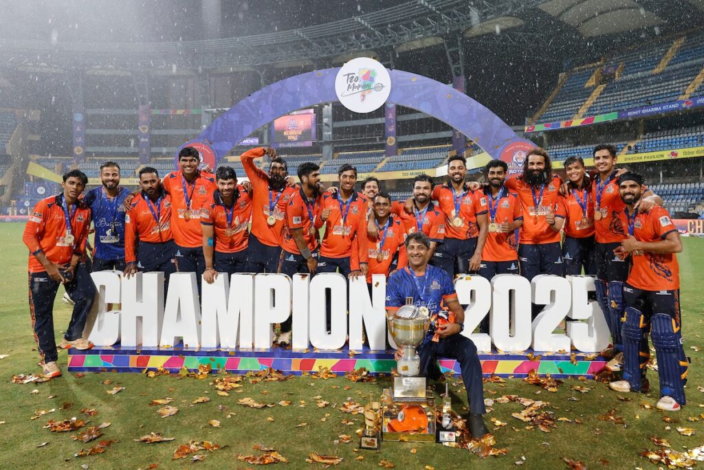 Maratha Royals Clinch Thrilling T20 Mumbai 2025 Title at Wankhede