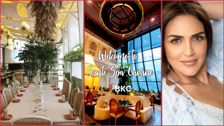 Esha Deol Joins Santé Spa Cuisine to Promote Healthy Living and Guilt-Free Dining