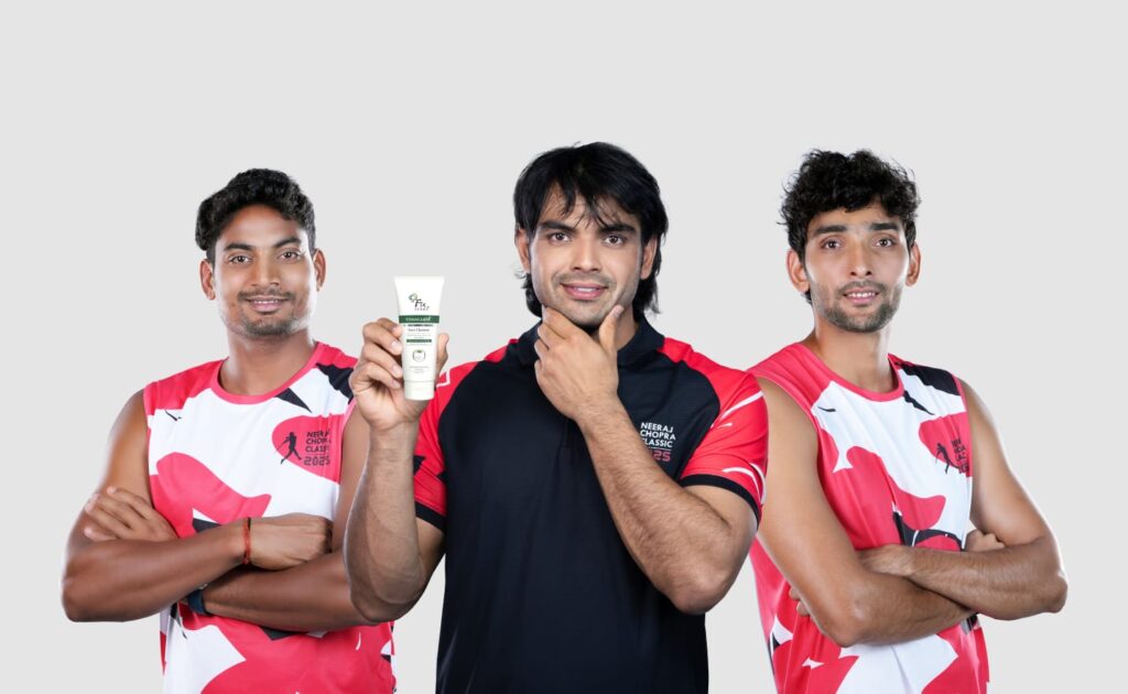 Fixderma Joins Forces with Neeraj Chopra Classic 2025 as Official Skincare Partner