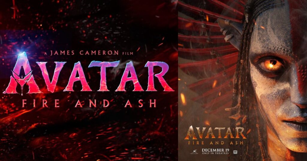 avatar fire and ash film poster