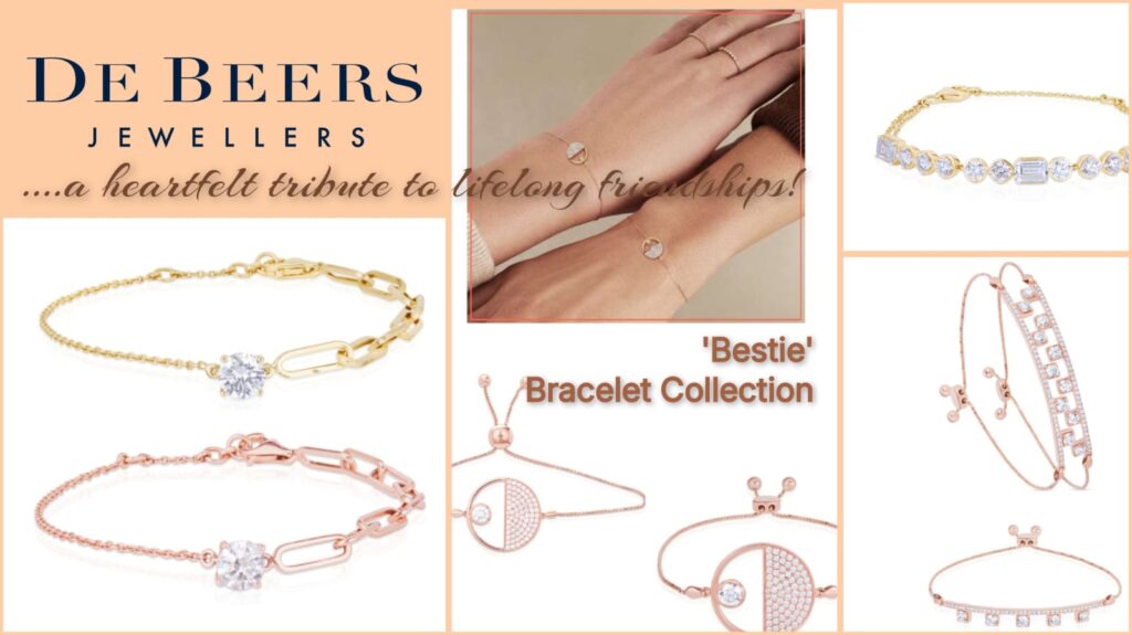 De Beers Jewellers Friendship day Bestie Bracelet collection
