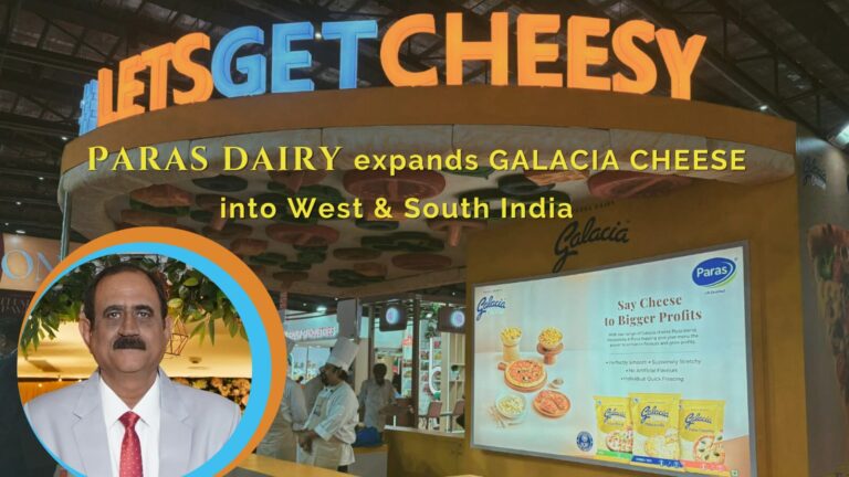 Paras Dairy expands Galacia Cheese  into west and south india market
