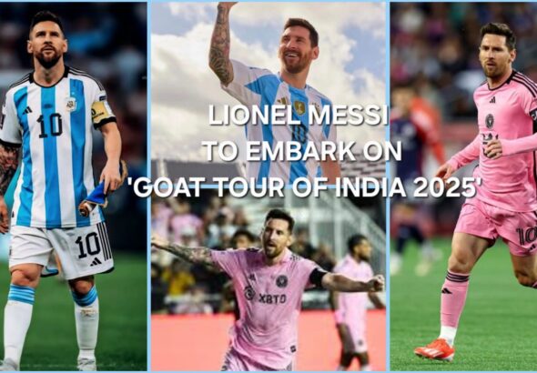 lionel messi to embark on 'GOAT TOUR OF INDIA 2025'