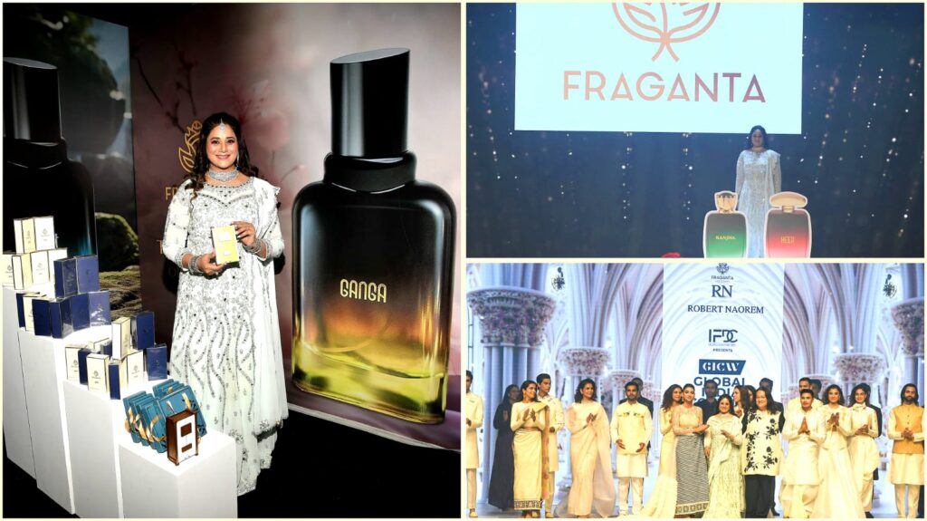 Fraganta Perfumes by Leena Jain Launches “Heer – Ranjha” Duo at Global India Couture Week 2025
