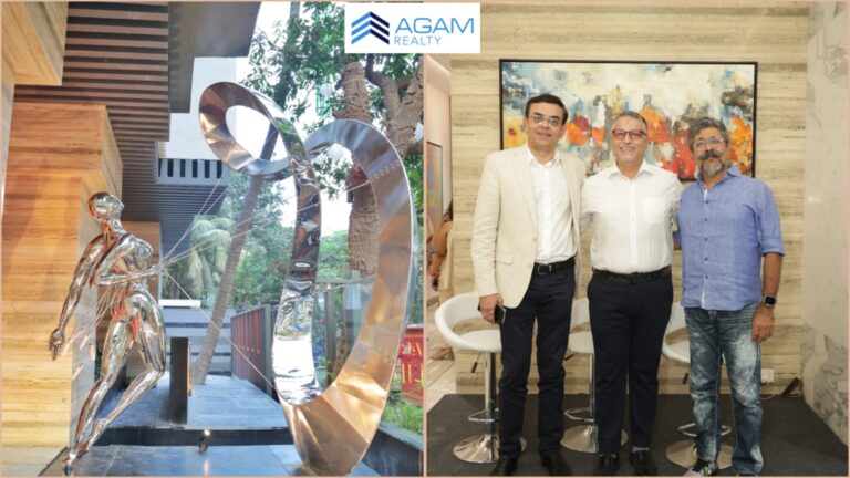 Agami Realty and Arzan Khambatta Unveil ‘Lady Eternity’ — A Stunning Sculpture Redefining Luxury Living