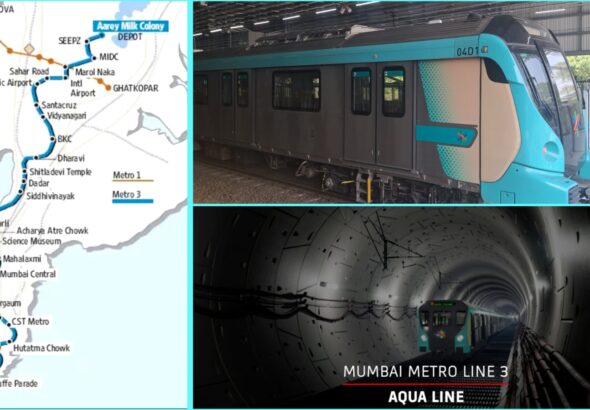 MUMBAI METRO 3 AND MUMBAI TICKET SERVICES FOR PUBLIC TRANSPORT