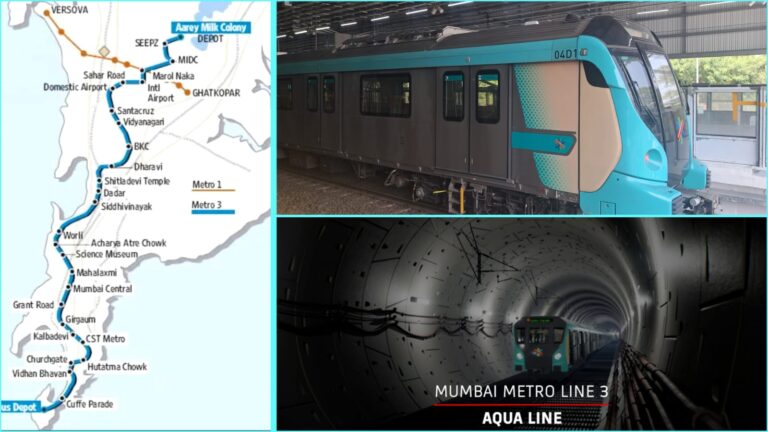 MUMBAI METRO 3 AND MUMBAI TICKET SERVICES FOR PUBLIC TRANSPORT