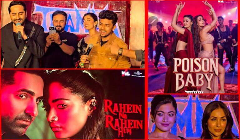 maddock films launches song 'poison baby' for its upcoming film thamma releasing oct 21,2025