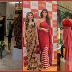 shilpa shetty kundra x aza fashion unveil ROAR collection of glam and bold sarees