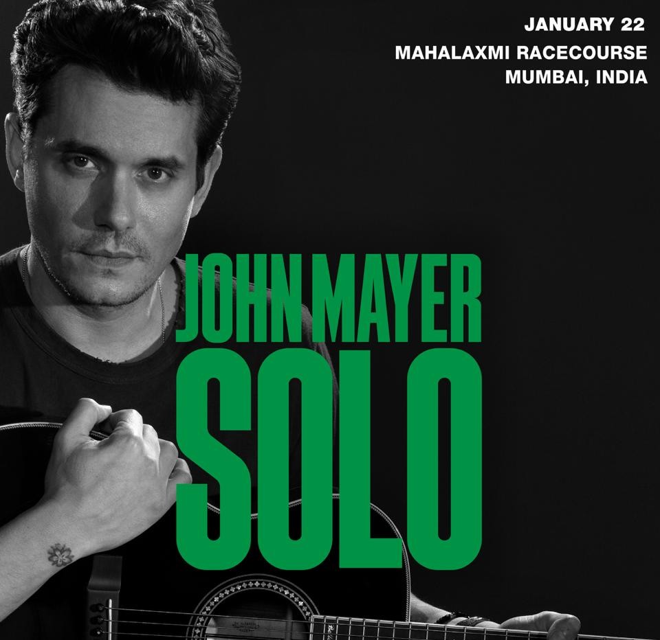 BookMyShow Live brings John Mayer debut with a One-Night-Only performance in Mumbai in January 2026