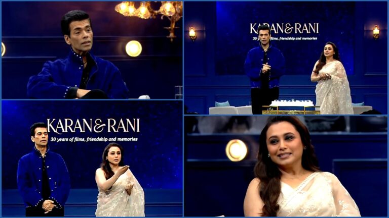 karan johan & rani mukherjee chopra on Rani's 30years in Cinema