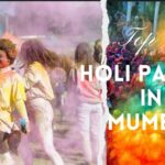 Holi 2026 Mumbai celebration with vibrant colours and music festival crowd