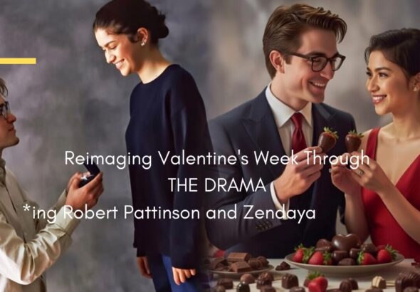 Robert Pattinson and Zendaya in The Drama – a modern love story exploring emotions of Valentine’s Week