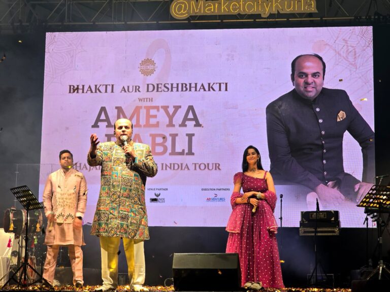 Bhajan clubbing by Ameya Dabli at the Phoenix marketcity kurla event