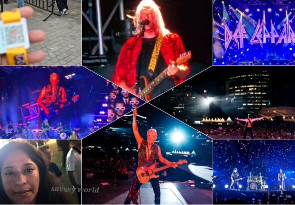 Savvy World at Def Leppard Hysteria Tour Mumbai 2026