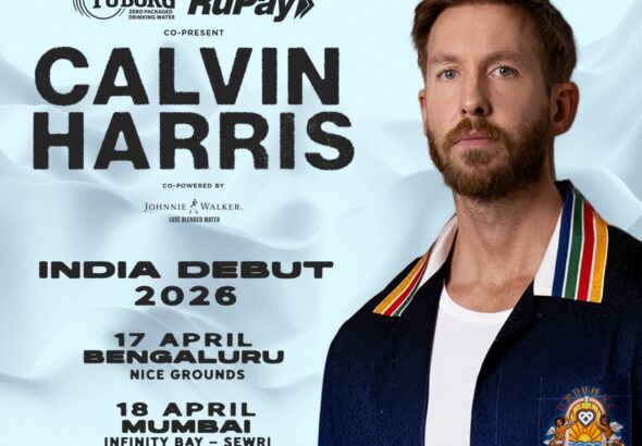 Calvin Harris’ India debut gets bigger Sunburn and BookMyShow Live announce expanded three-City tour for Summer 2026 (1)