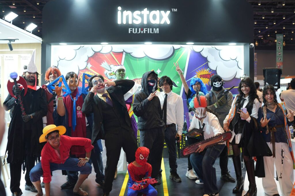 Cosplayers at Mumbai Comic Con 2026"
