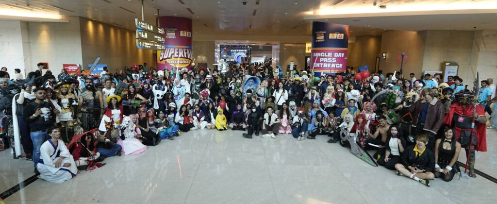 Cosplayers at Mumbai Comic Con 2026