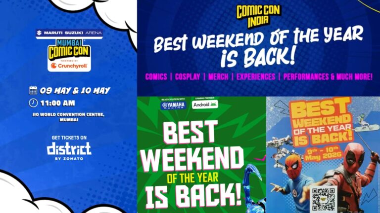The Best Weekend Is Back in Mumbai with the return of Comic Con 2026