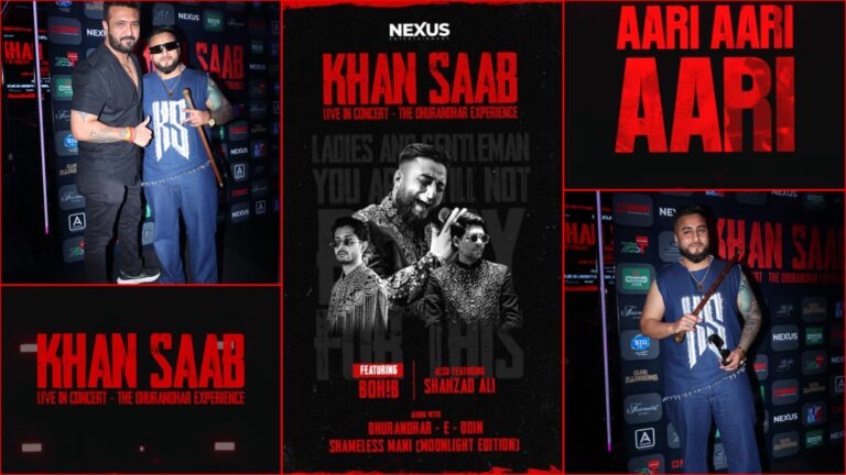 Khan Saab Brings “The Dhurandhar Experience” Live To Mumbai Tonight