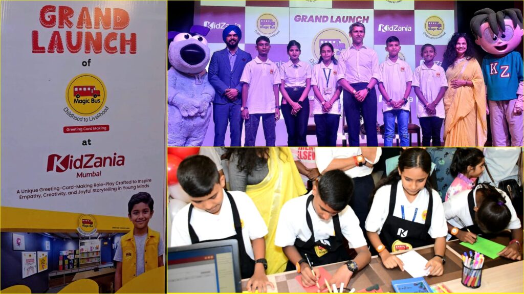 Kidzania partners with Magic Bus India Foundation for learning through art