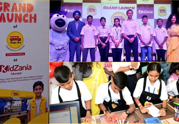 Kidzania partners with Magic Bus India Foundation for learning through art