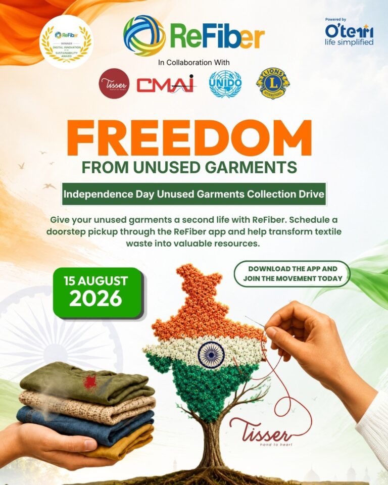 ReFiber Declares 'Freedom From Unused Garments' This Independence Day