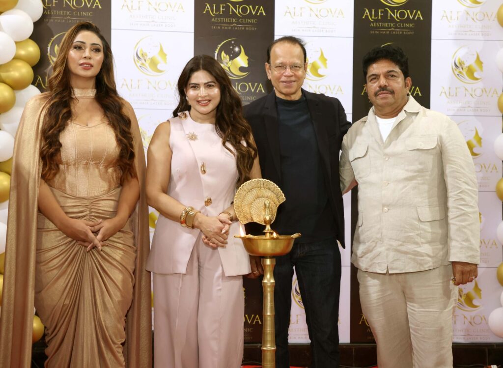 Actress Komal Thacker inaugurates ALF NOVA Aesthetic Skin Clinic at Hiranandani Gardens, Powai, marking the arrival of a new aesthetic, skin, hair and wellness destination in Mumbai.