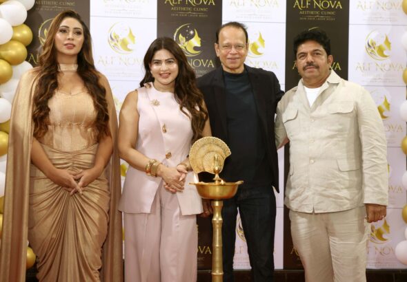 Actress Komal Thacker inaugurates ALF NOVA Aesthetic Skin Clinic at Hiranandani Gardens, Powai, marking the arrival of a new aesthetic, skin, hair and wellness destination in Mumbai.