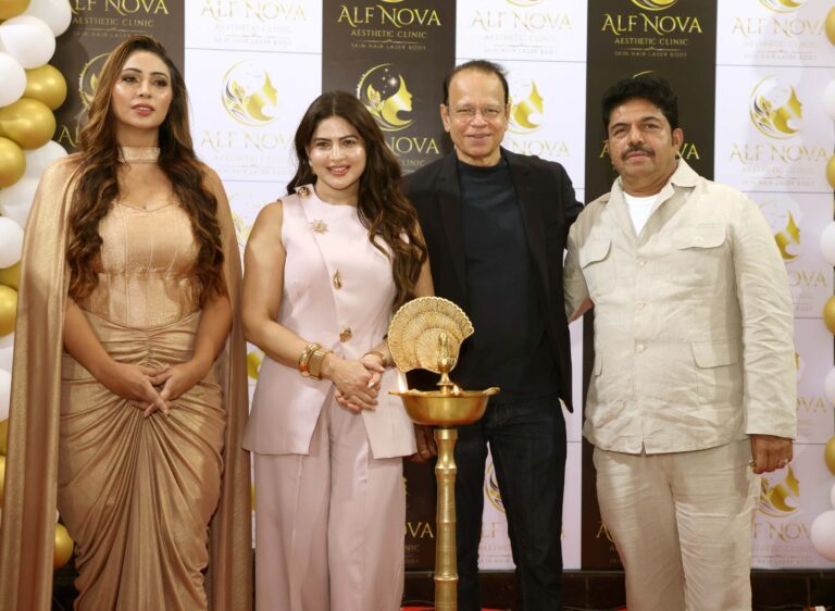 Actress Komal Thacker inaugurates ALF NOVA Aesthetic Skin Clinic at Hiranandani Gardens, Powai, marking the arrival of a new aesthetic, skin, hair and wellness destination in Mumbai.
