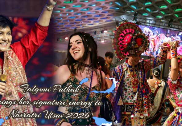 Falguni Pathak at Jio World Convention Centre: Navratri Utsav 2026, Mumbai